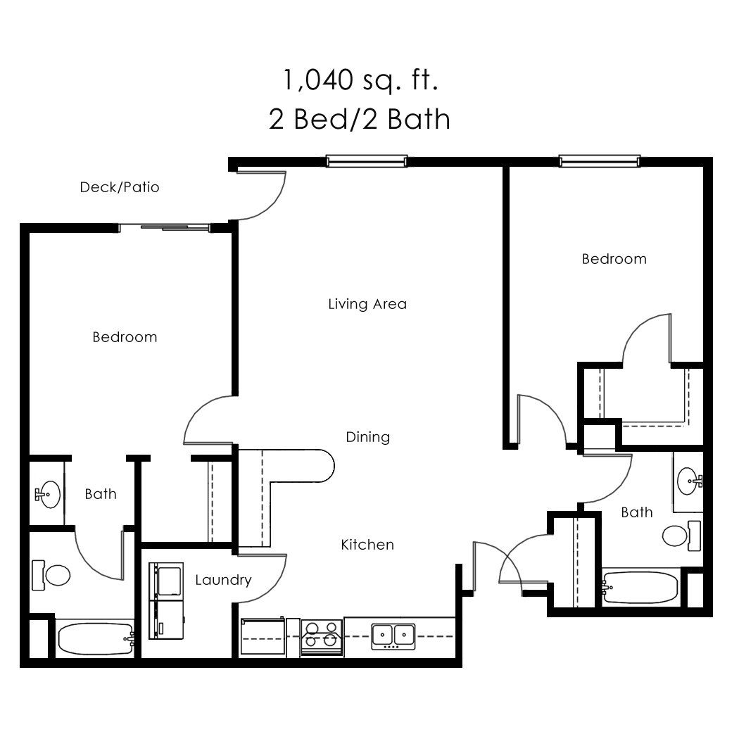 Encore Apartments 2 Bed 2 Bath Minot North Dakota Apartments