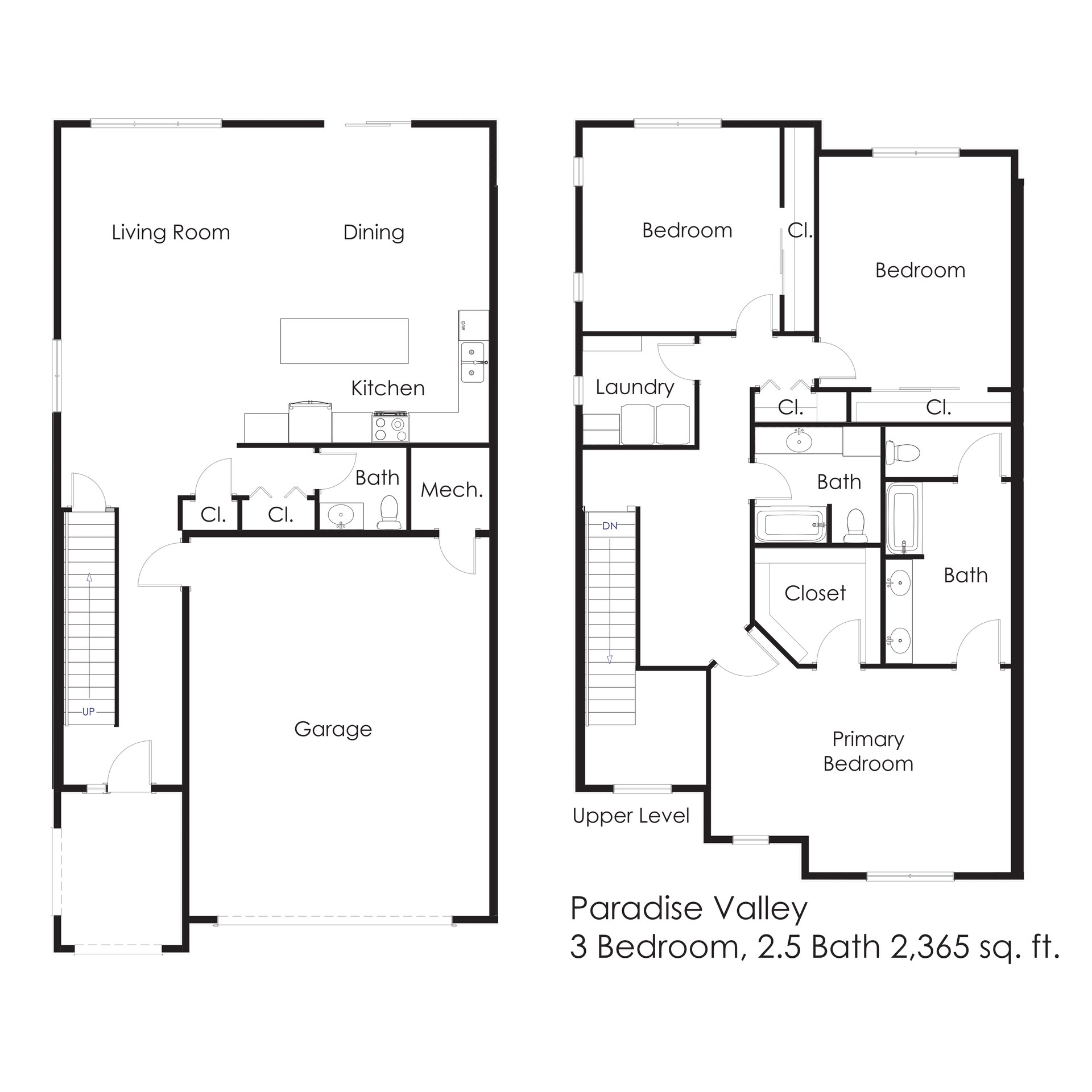 Paradise Valley Townhomes 3 Bed 2.5 Bath Bismarck North Dakota Apartments