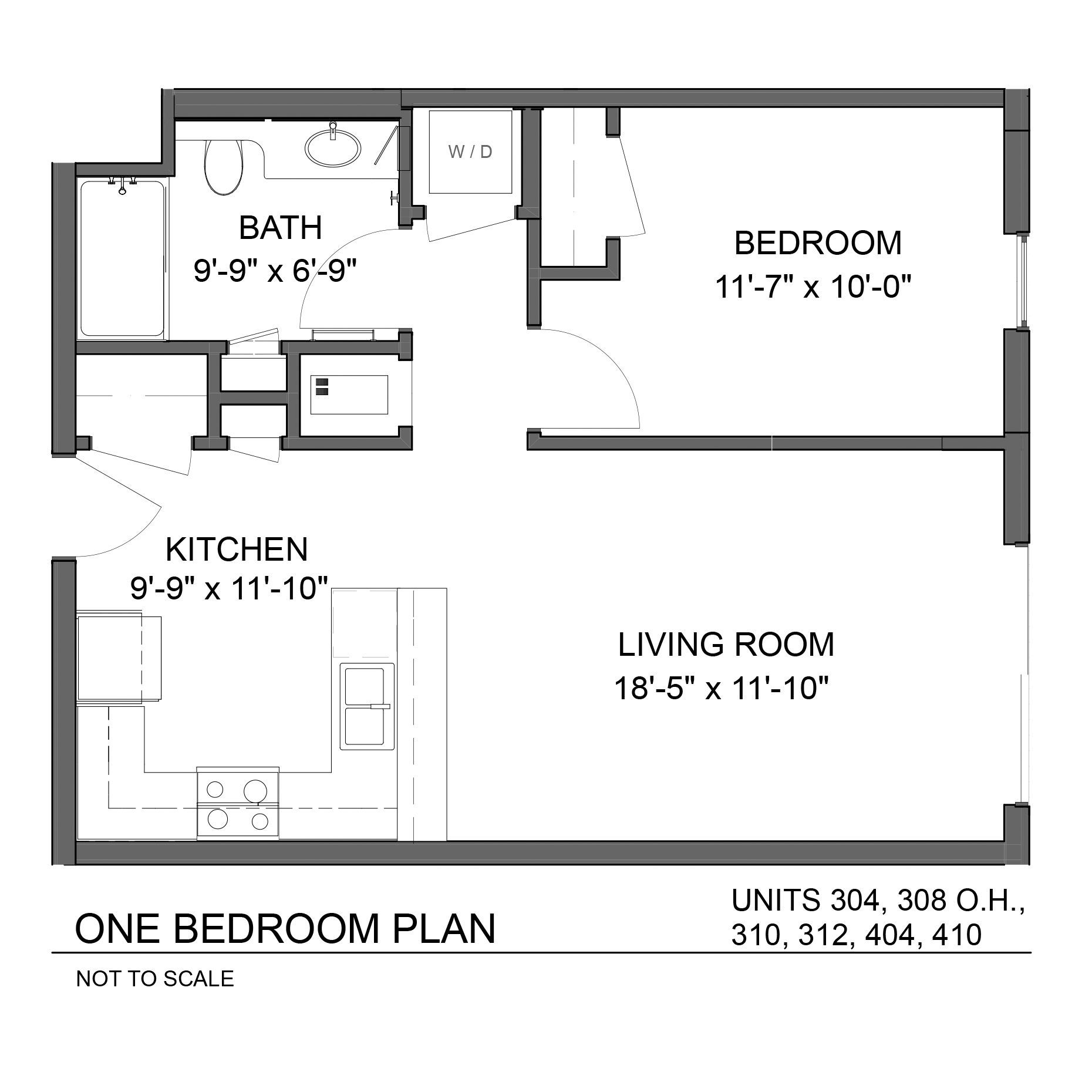 Renaissance on Main 1 Bed 1  Bath Apartment in Williston North Dakota Apartments