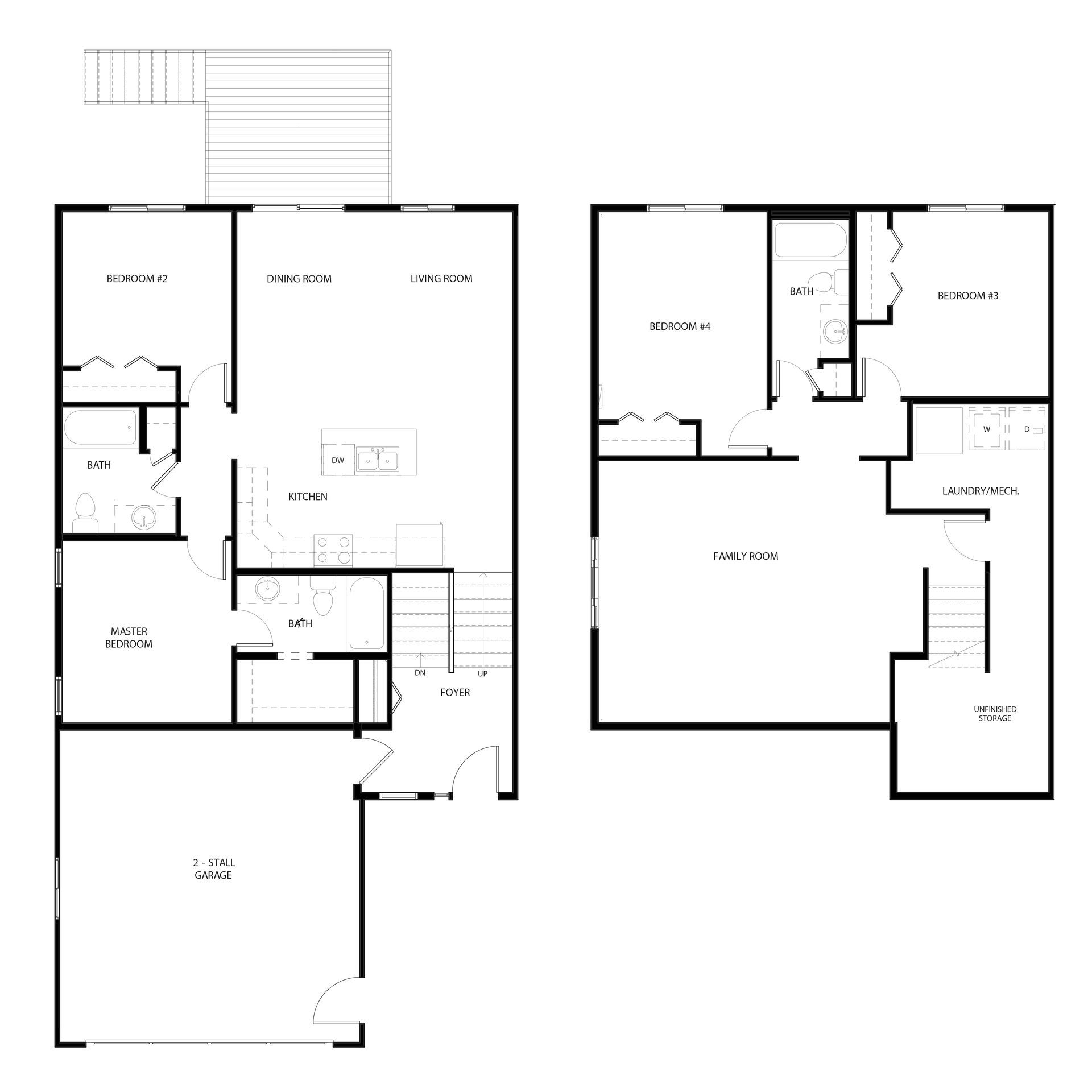 Southridge 4 Bed 3 Bath Town Home in Fargo North Dakota Homes