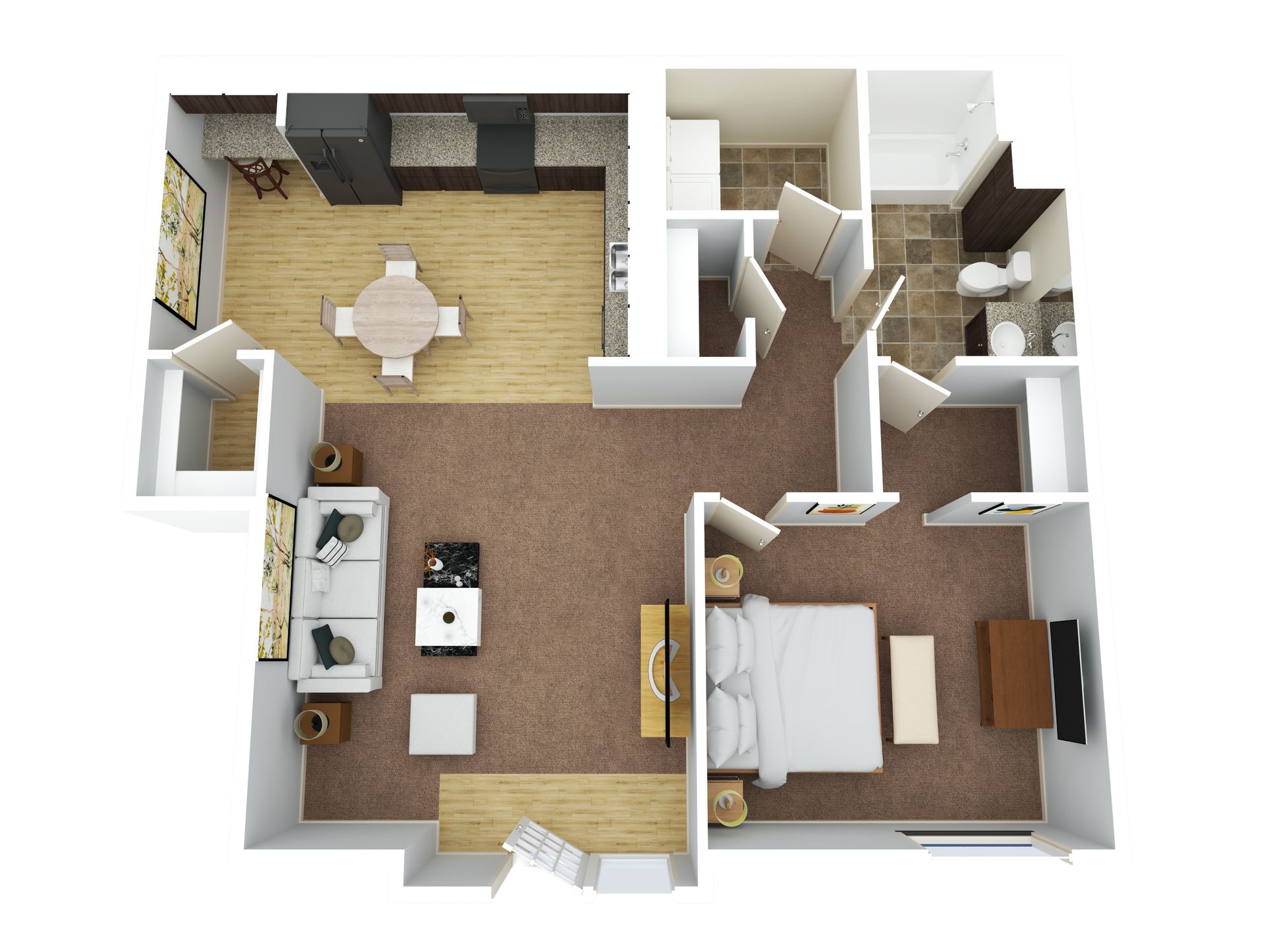 Stonebridge Apartments 1 Bed 1 Bath Minot North Dakota Apartments