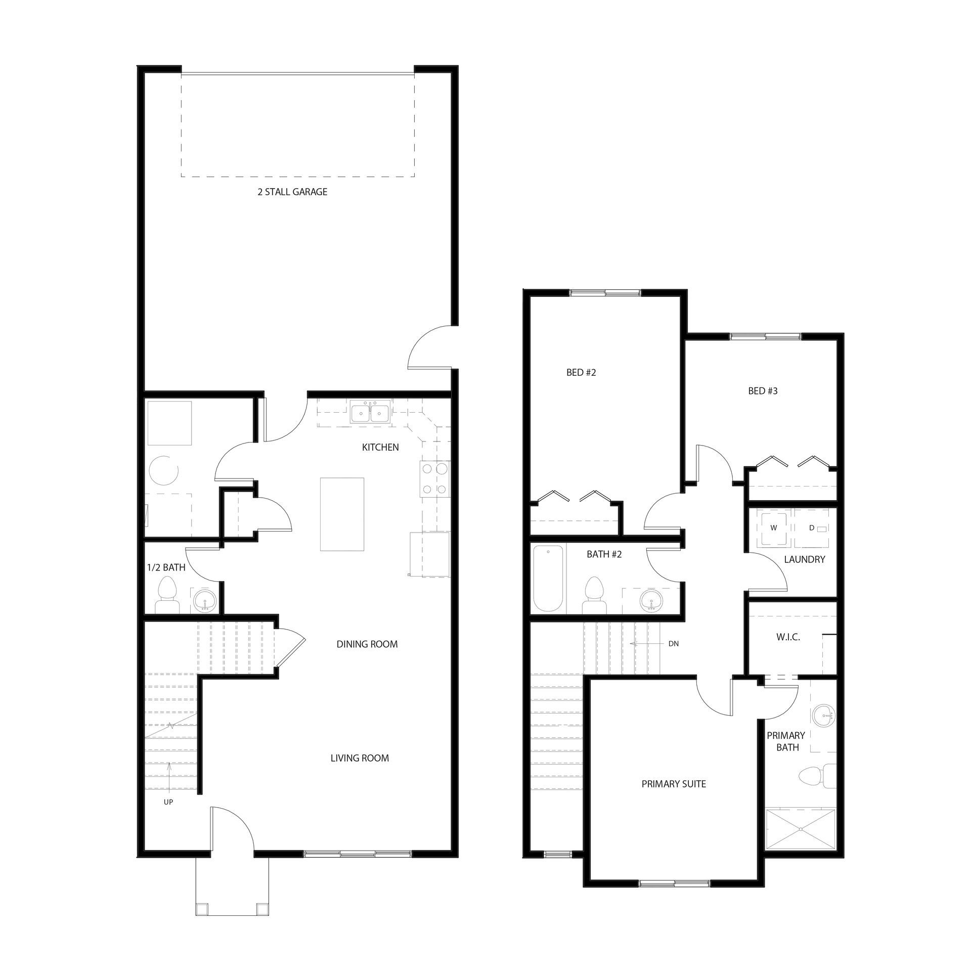 Valley View 3 Bed 2.5  Bath Town Home in Fargo North Dakota Homes