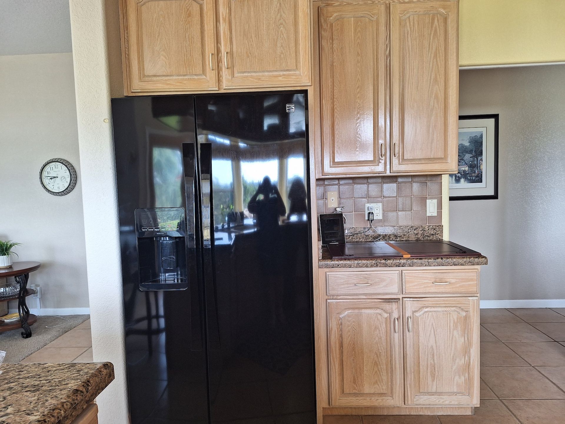 Before Kitchen Repainted