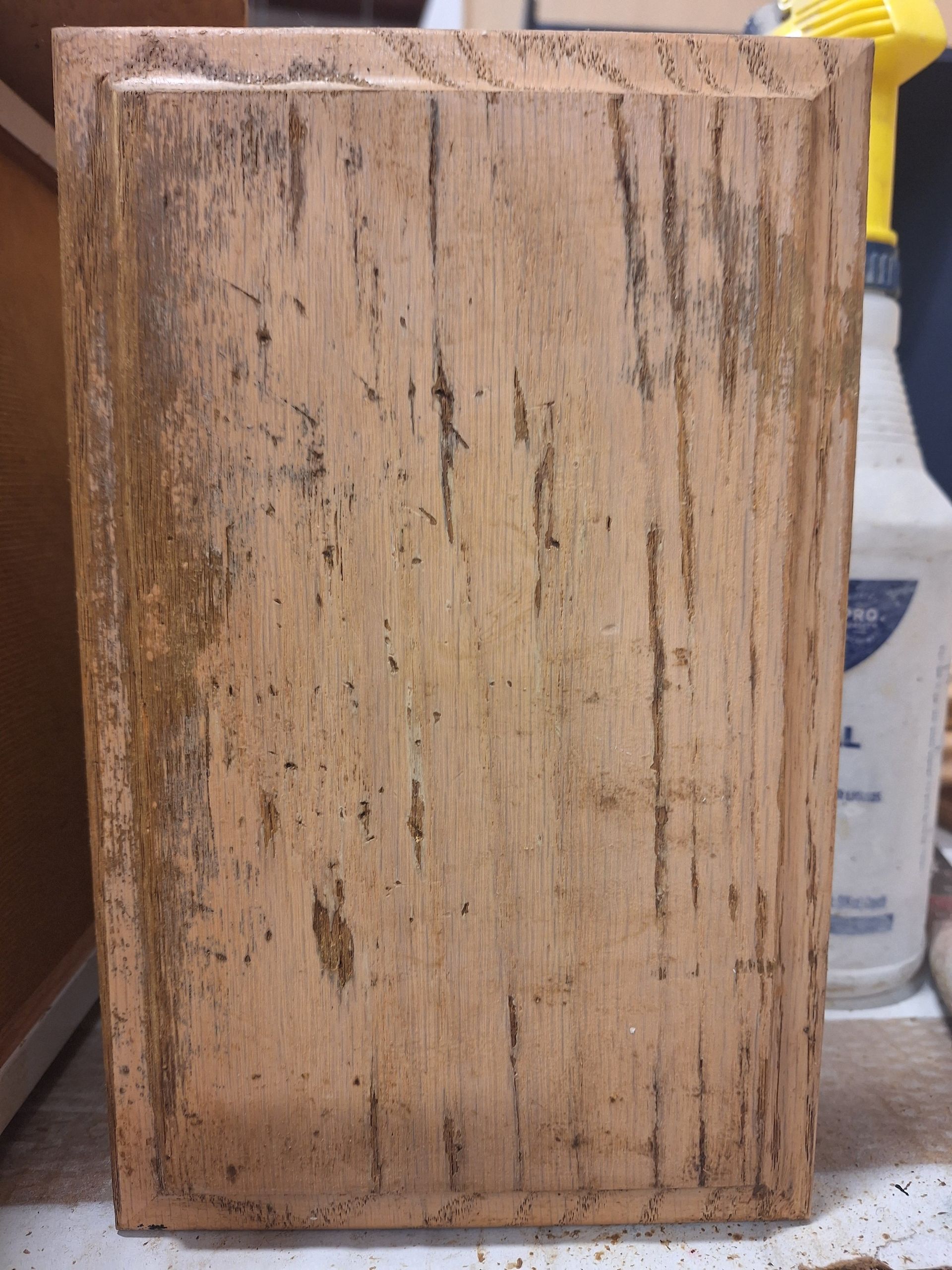 Before Drawer Cabinet Painting