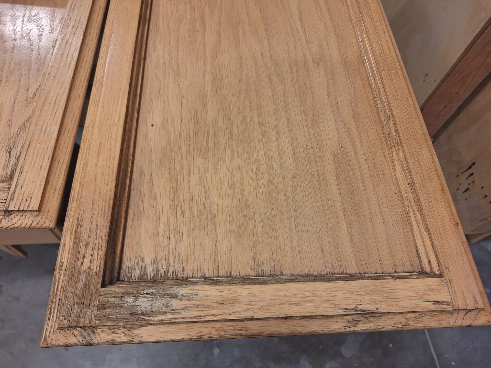 Before Upper Cabinet Painting