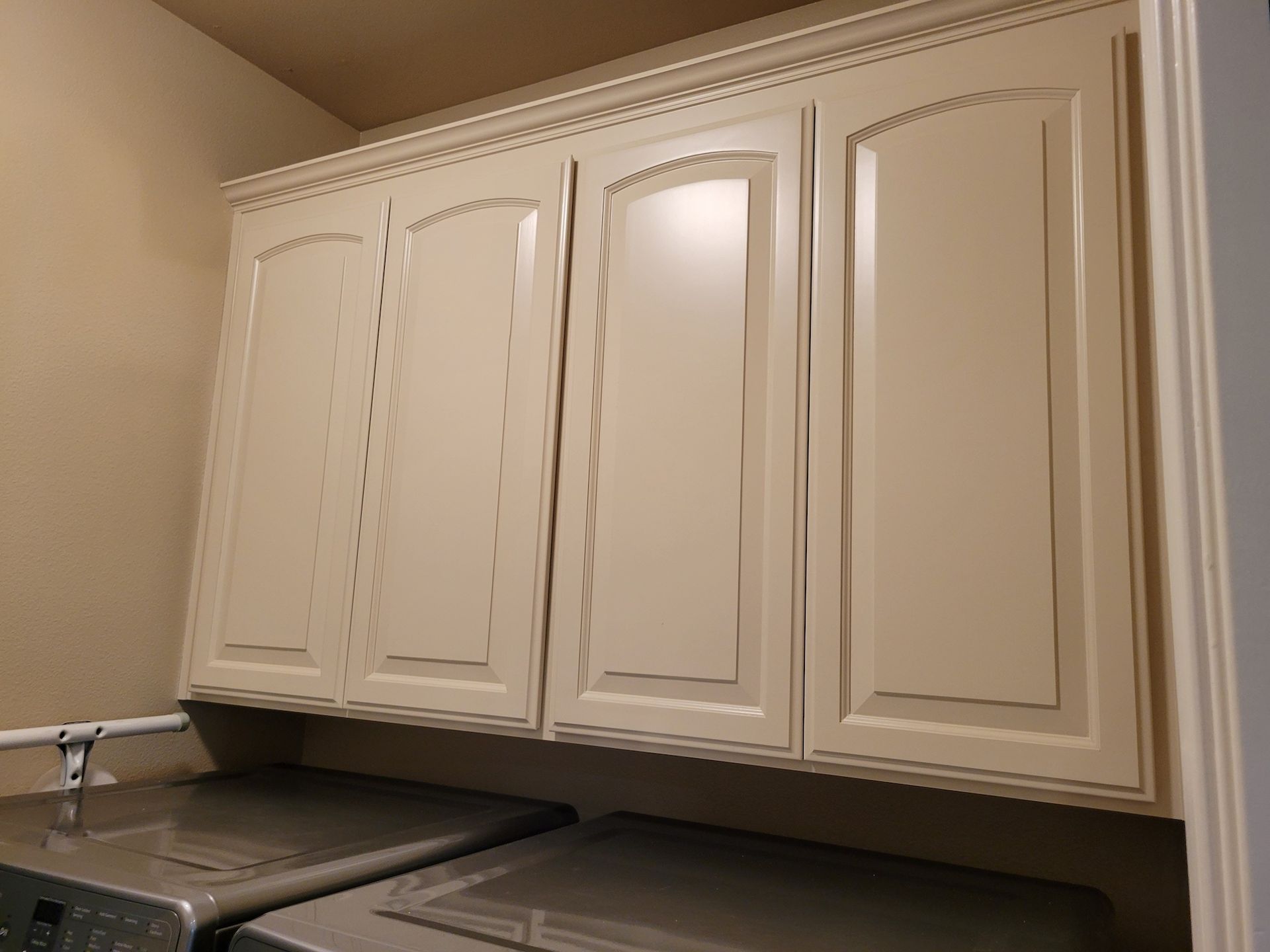 After Upper Cabinet Refinishing  & Painting