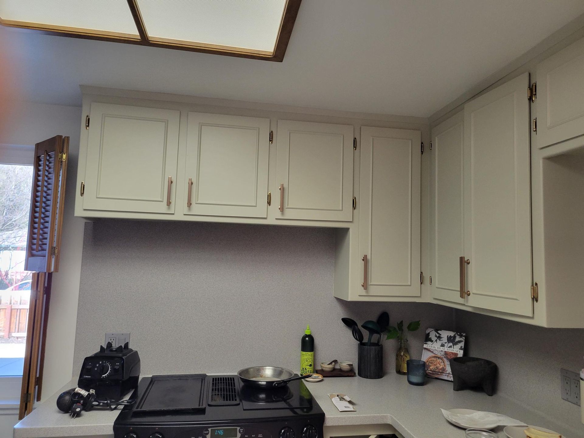 after cabinet refinishing services