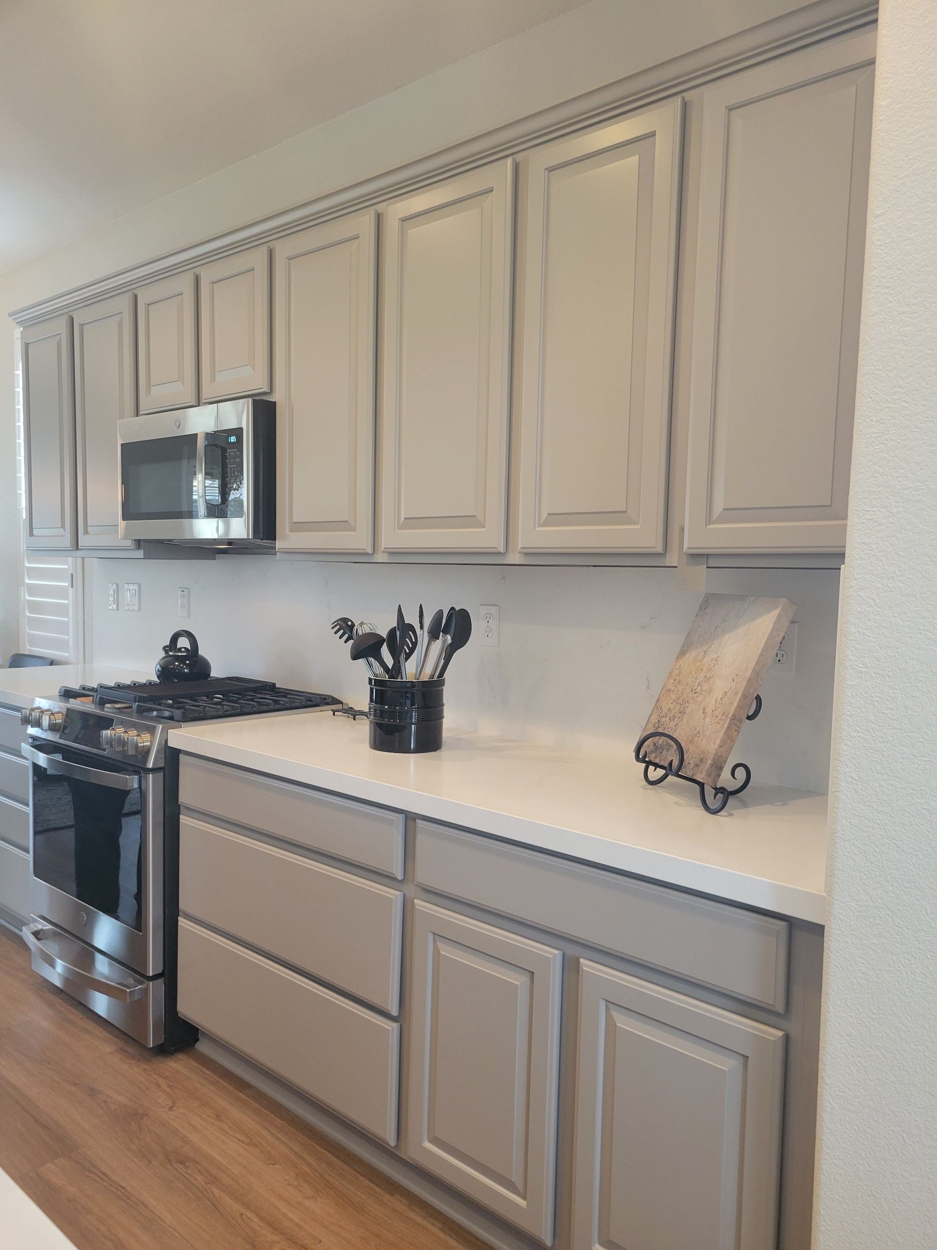 After Painted Cabinets