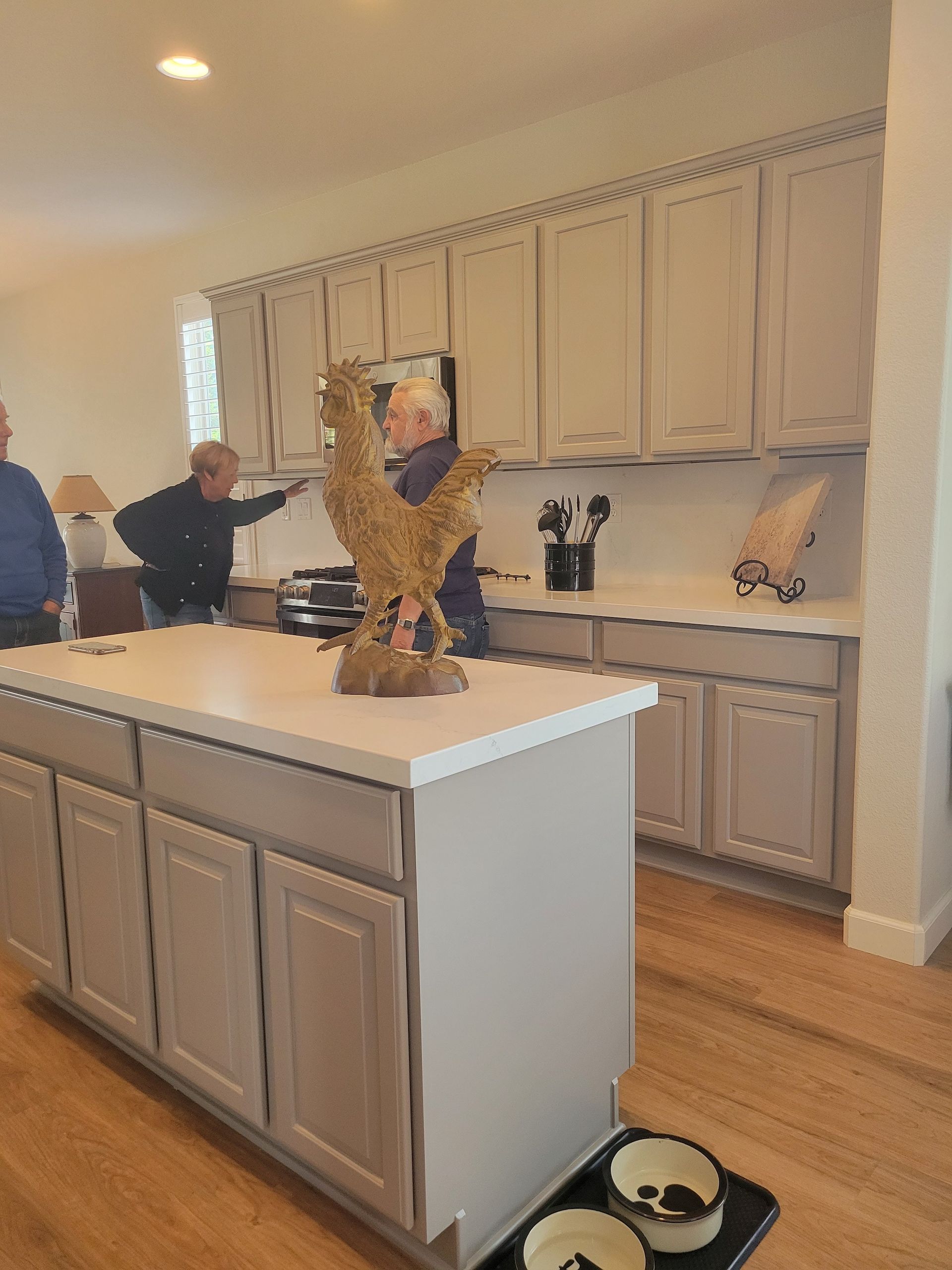 After Kitchen Cabinets Painting