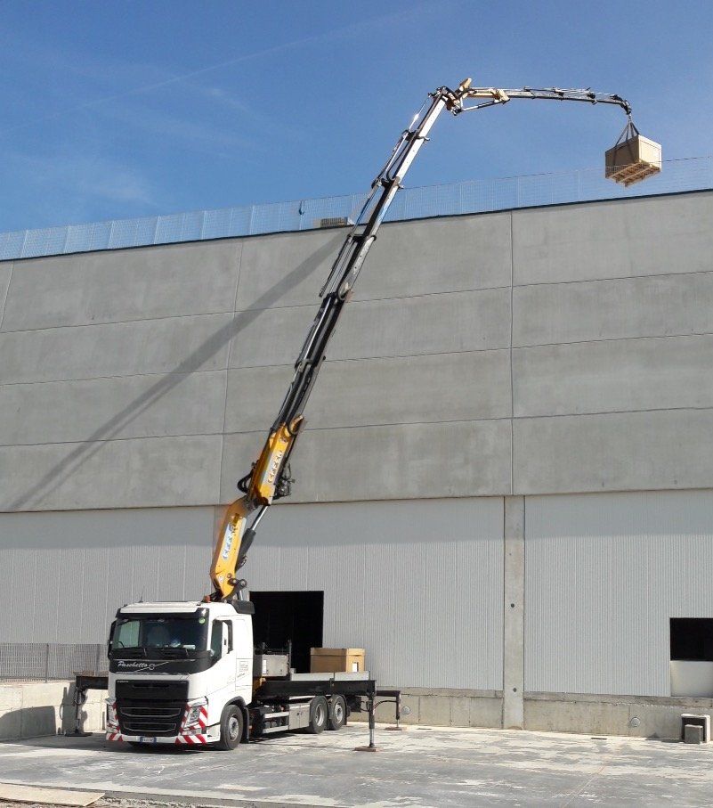 Trasporto materiali edili