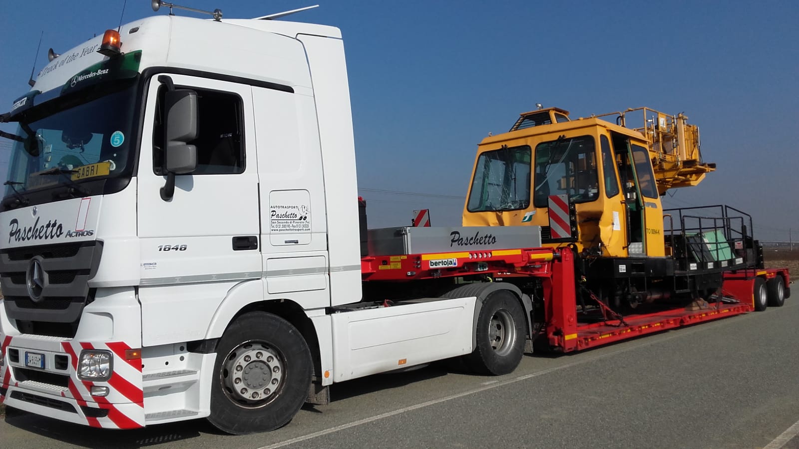 Trasporto mezzo ferroviario