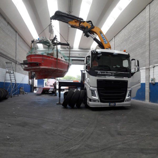 Trasporto imbarcazione