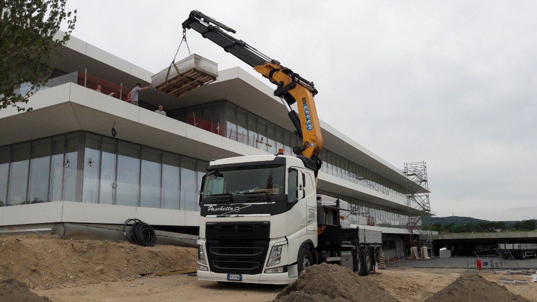 Trasporto materiali edili