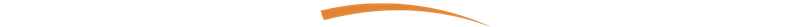 A close up of an orange curve on a white background.