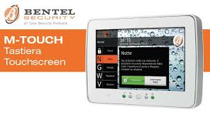 allarme con schermo touch-screen