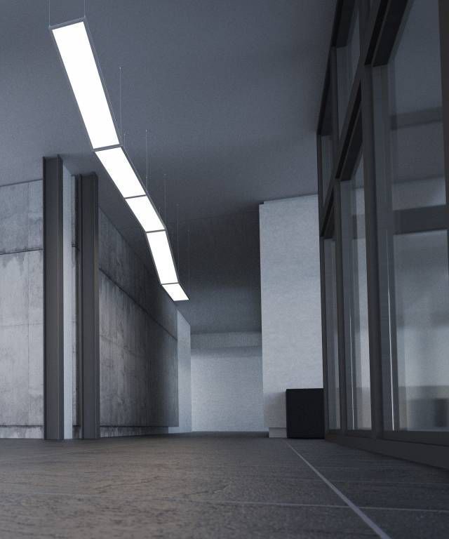 impianto di illuminazione uffici