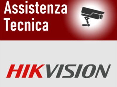 assistenza tecnica Hikvision