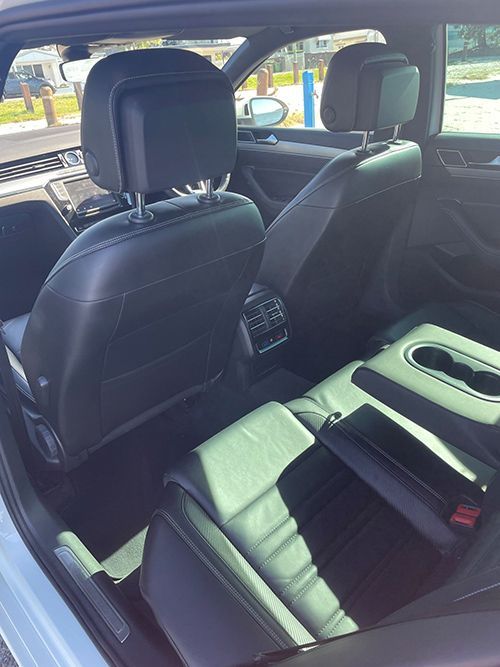 The Back Seat of a Car With the Seats Folded Down — Pelican Motors Service Centre In Caloundra West, QLD 