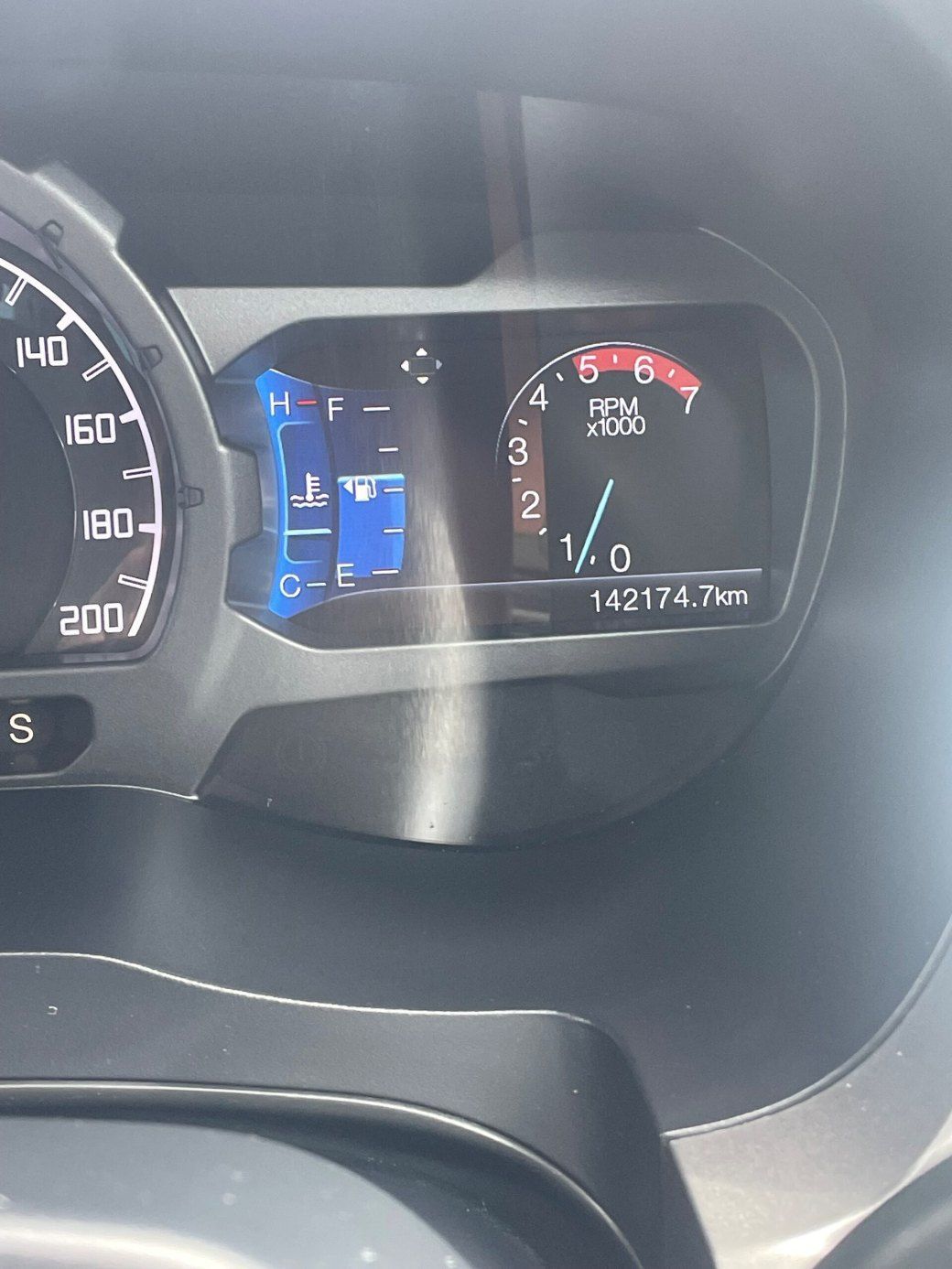 A Close Up of a Car Dashboard With a Digital Display — Pelican Motors Service Centre In Caloundra West, QLD 