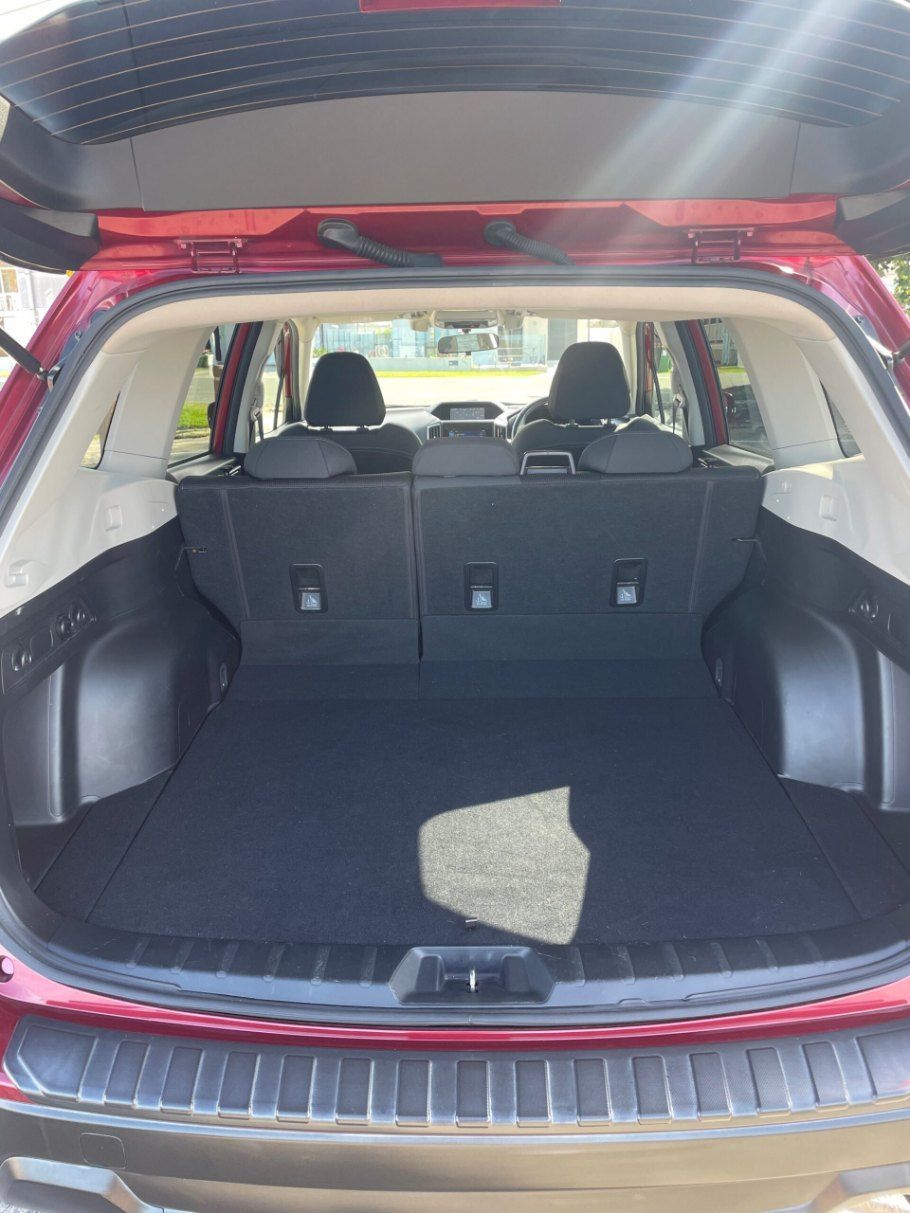 The Back of a Red Suv With the Trunk Open — Pelican Motors Service Centre In Caloundra West, QLD 