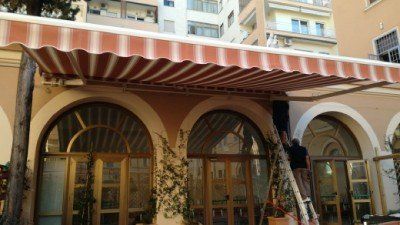 tende a braccio per ingressi