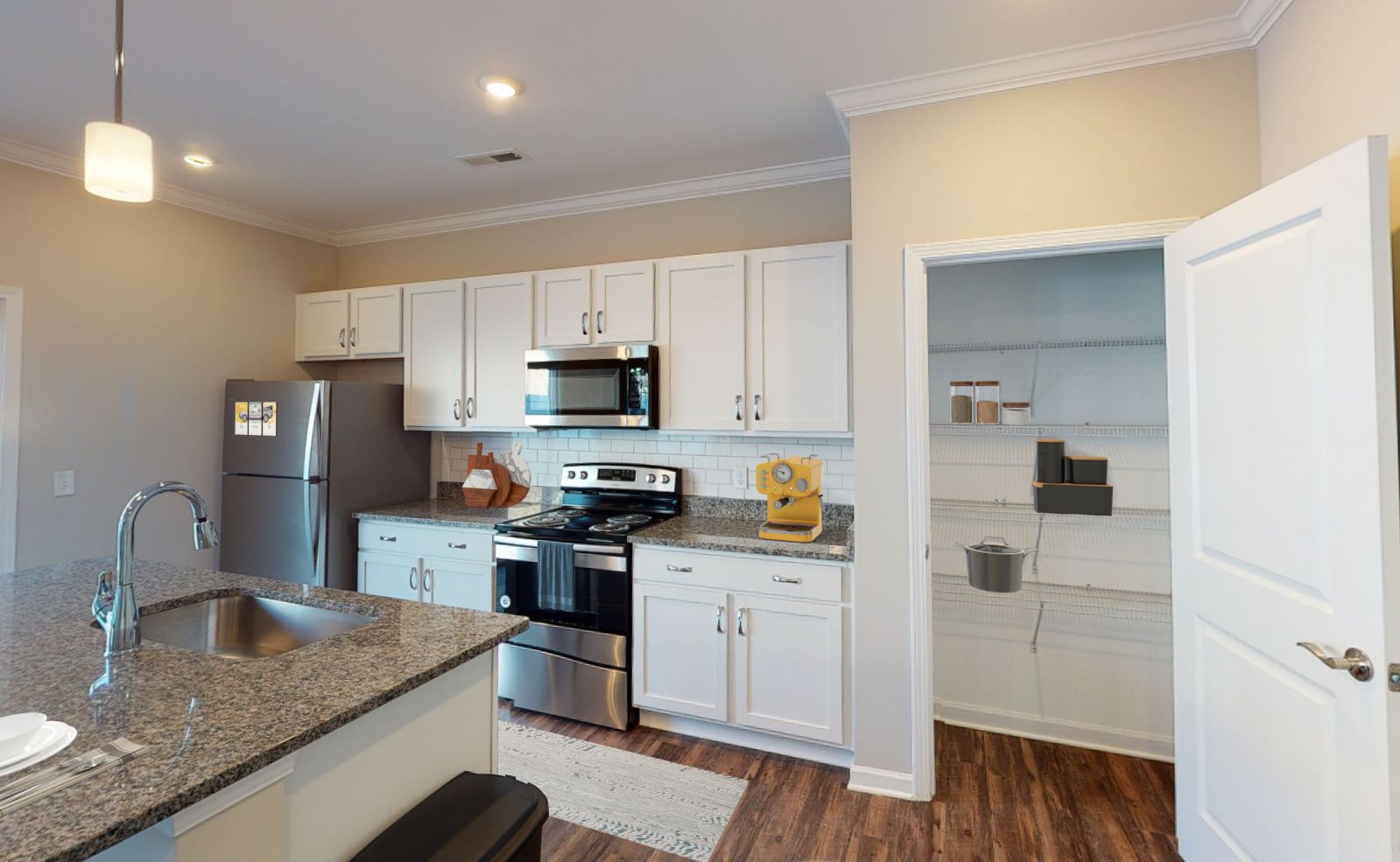 Kitchen at Hamilton Villas in Chattanooga, TN.