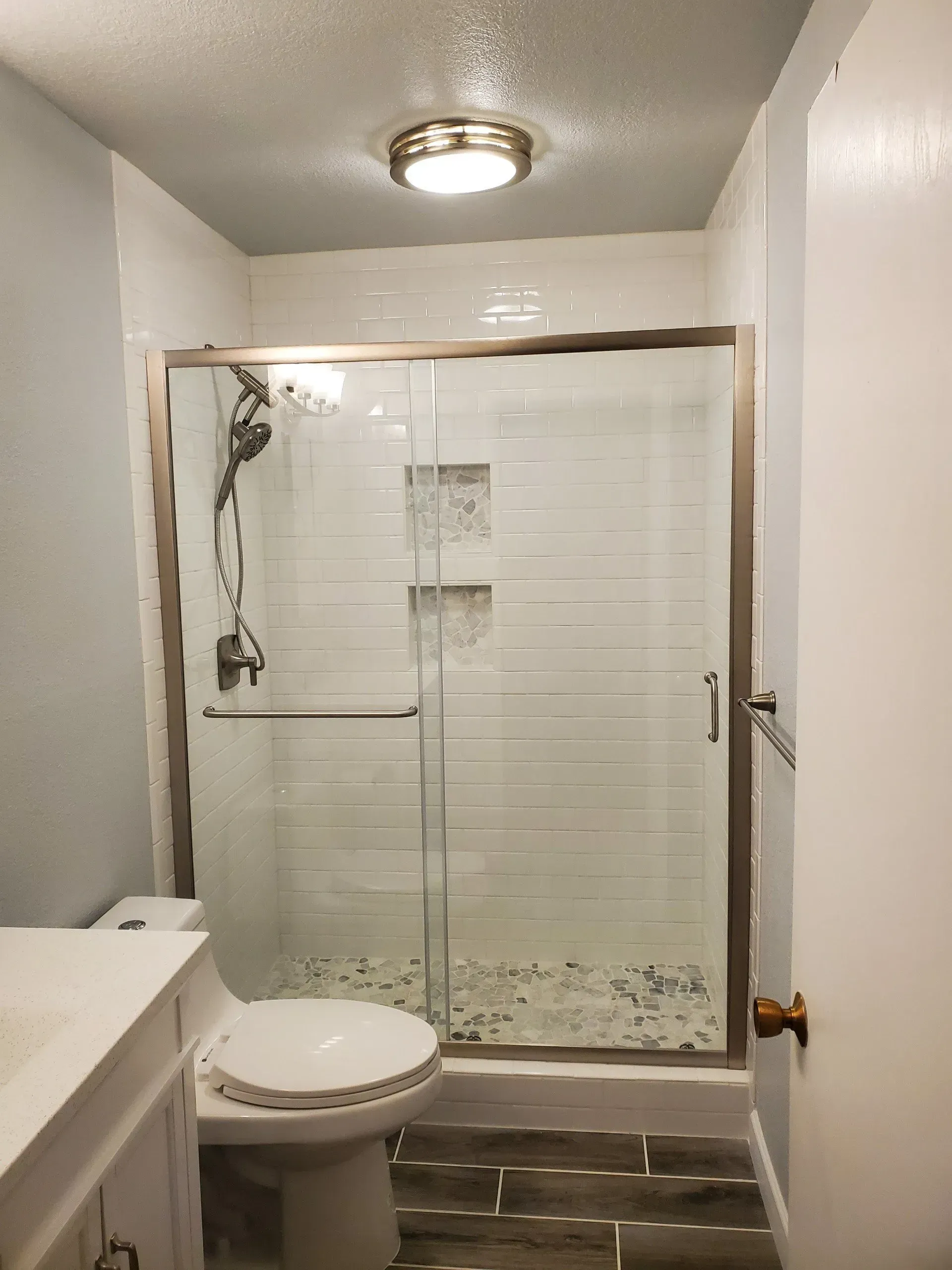 Shower Area— Anchorage, AK — Alaska Painting & Construction LLC