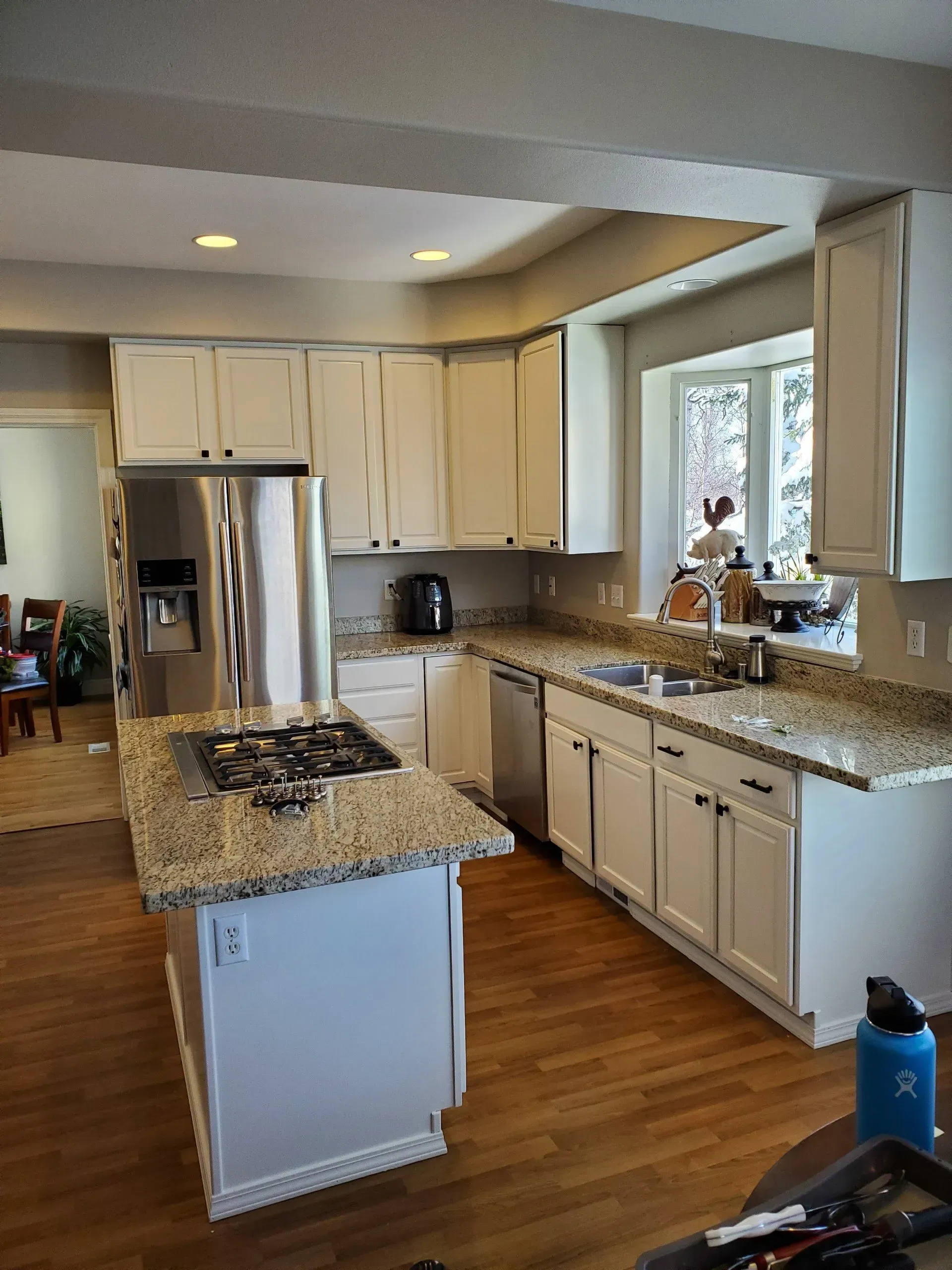 White Kitchen Cabinets — Anchorage, AK — Alaska Painting & Construction LLC