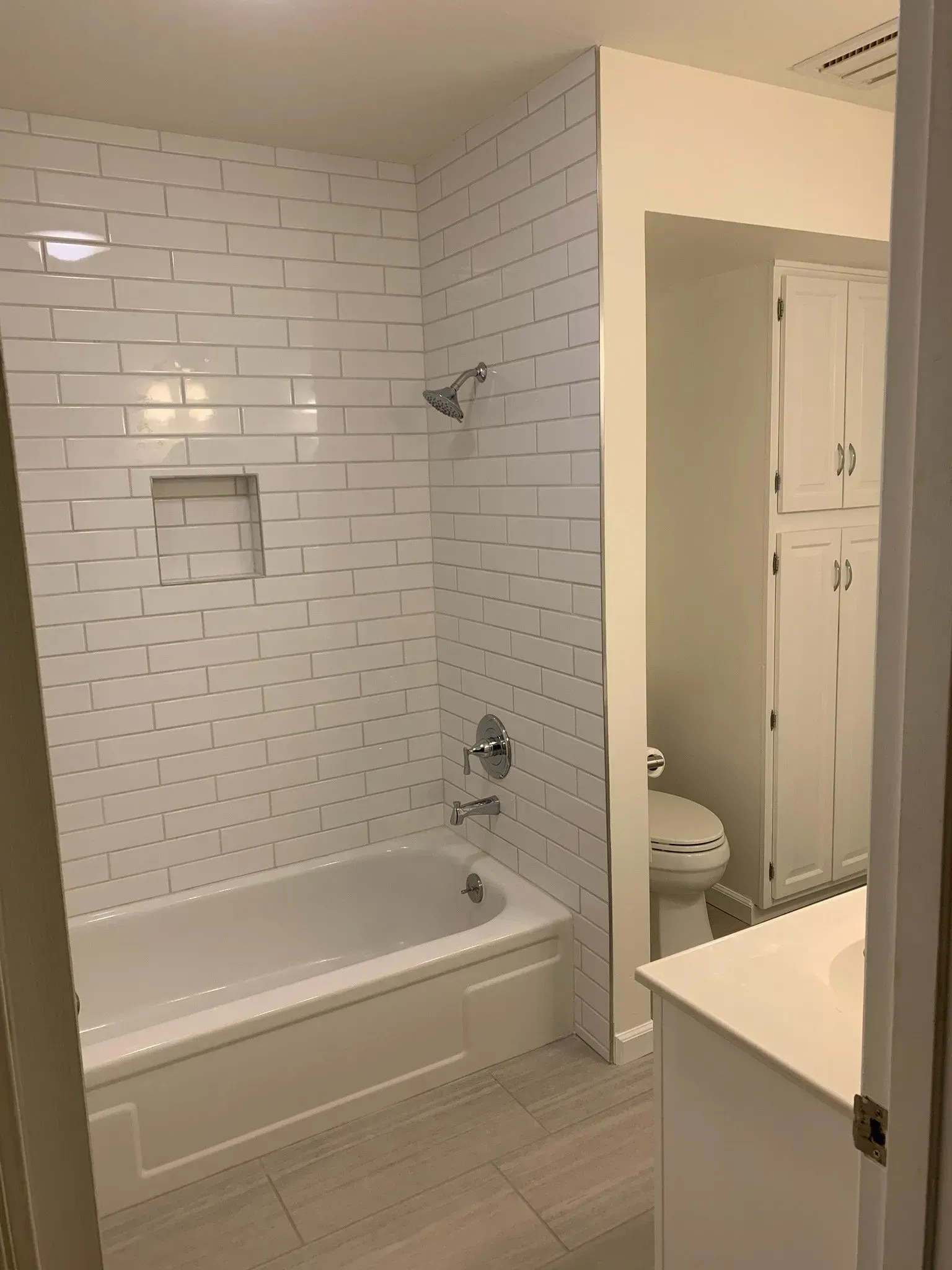 Tiled Bathroom Wall — Anchorage, AK — Alaska Painting & Construction LLC