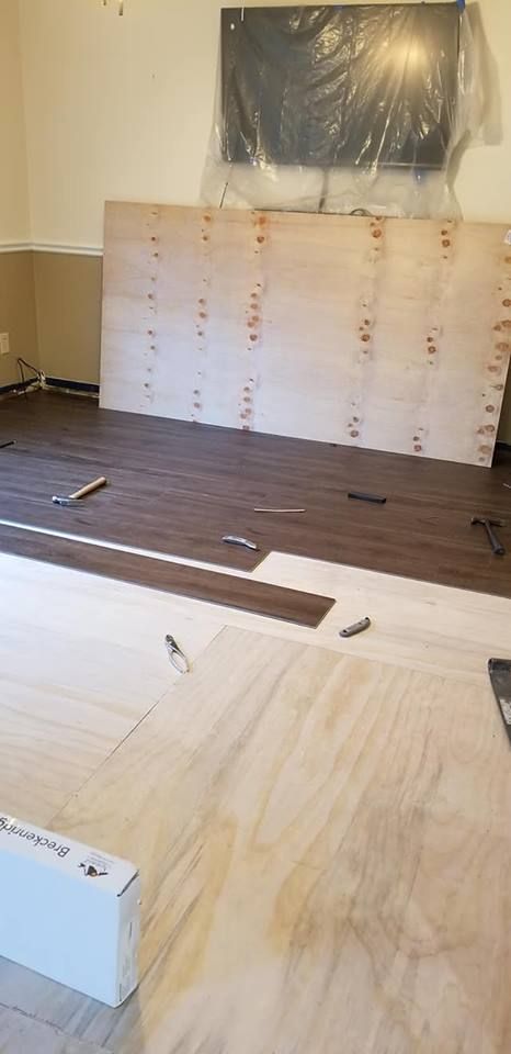Vinyl Floors — Anchorage, AK — Alaska Painting & Construction LLC