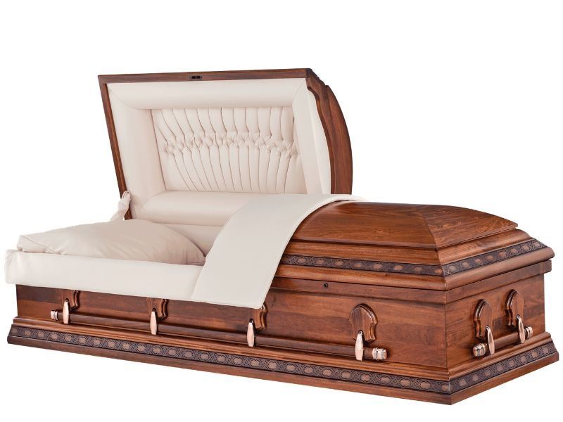 casket with pricing