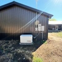A Generator At The Back Of House - Woodward, OK - Moyer Electric