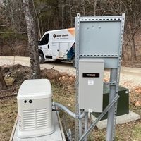 A White Van Parked Near The Generator - Woodward, OK - Moyer Electric