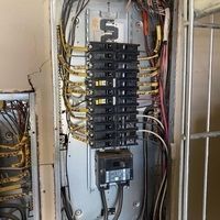 An Electrical Panel With A Lot Of Wires - Woodward, OK - Moyer Electric