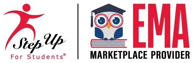 Logos for Step Up For Students and EMA Marketplace Provider.