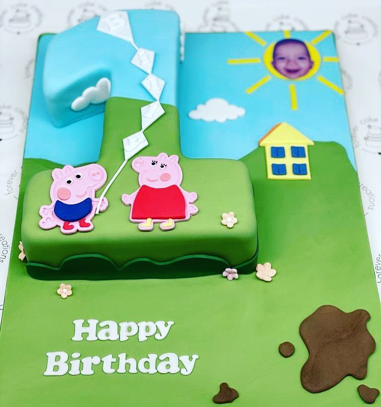 A cake that says happy birthday on it