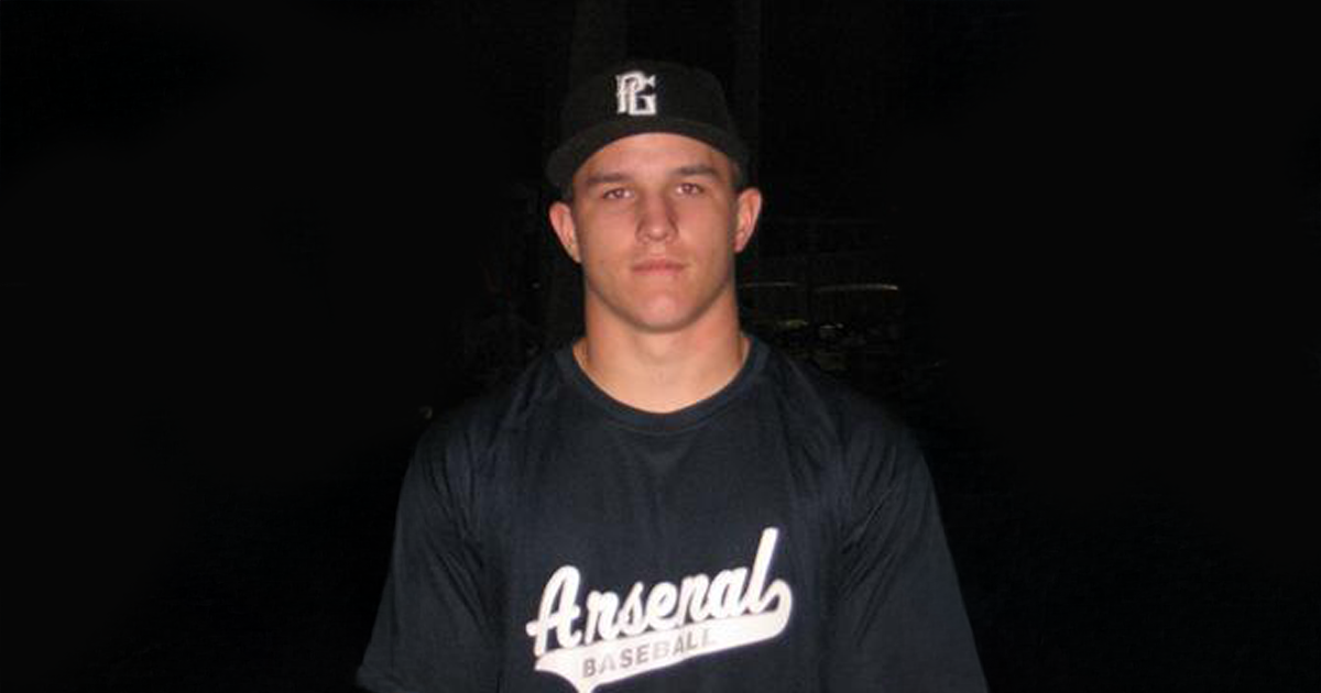 Mike Trout in high school
