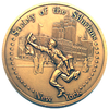 A coin from the society of the silurians in new york