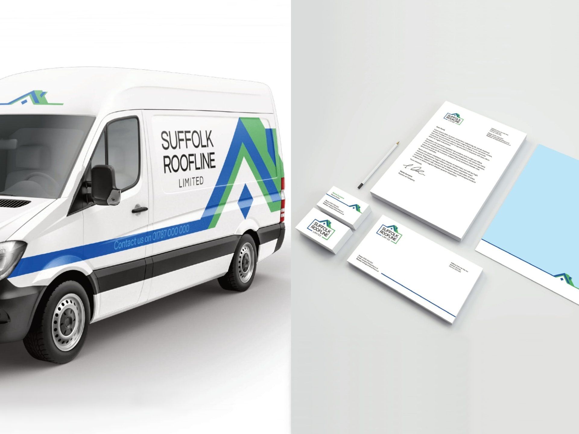 Suffolk company branding graphics designer