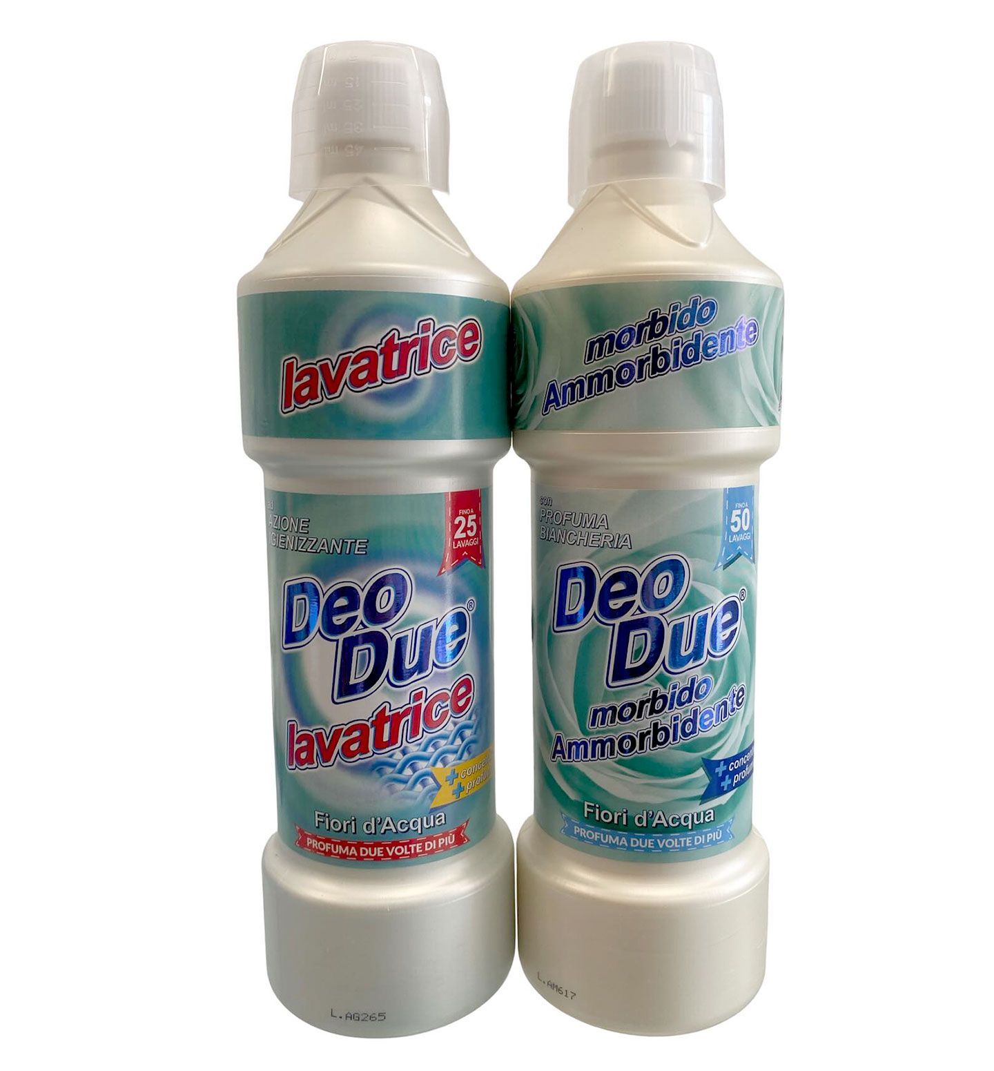 detersivo e ammorbidente