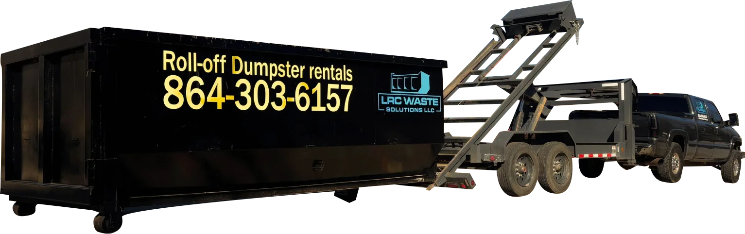 LRC Waste Solutions LLC dumpster