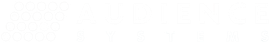Audience Systems white logo