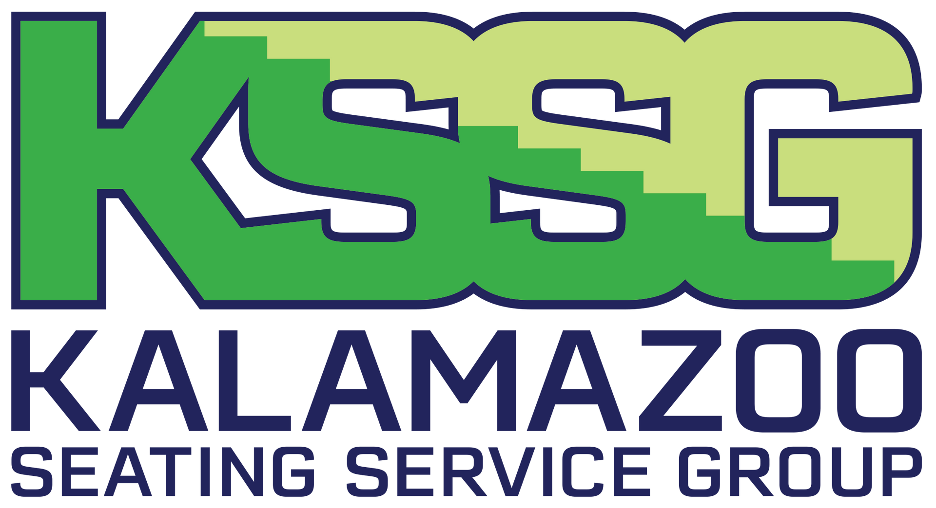 Kalamazoo Seating Service Group Horizontal Stacked Logo