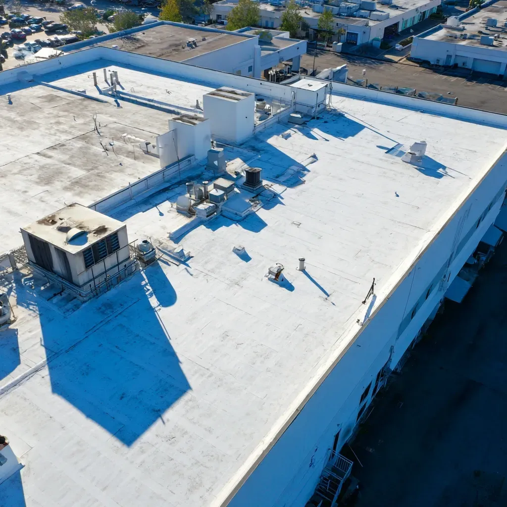 We specialize in commercial flat roof repair Riverview FL for TPO, EPDM, PVC, and modified bitumen membrane systems.