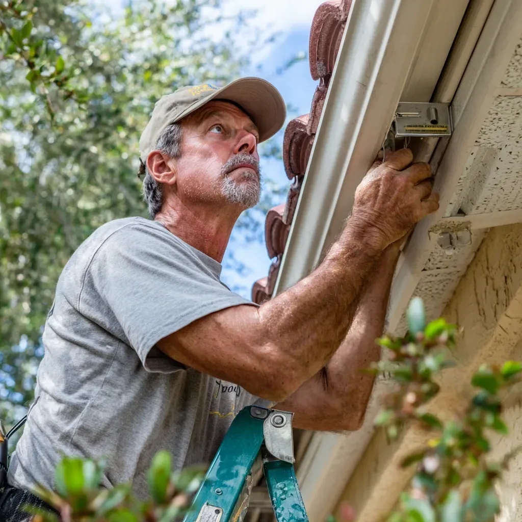 Full-service gutters, soffits, fascia, and maintenance Riverview FL contractor offering aluminum gutters, wood fascia repairs, and vinyl soffit upgrades.