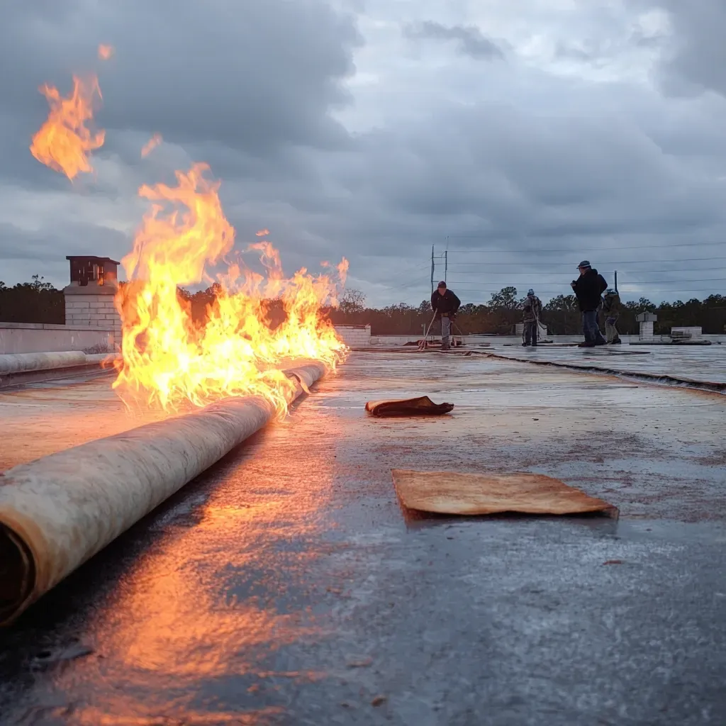 We handle full-service commercial flat roof repair Riverview FL including infrared leak detection, seam welding, and patchwork.