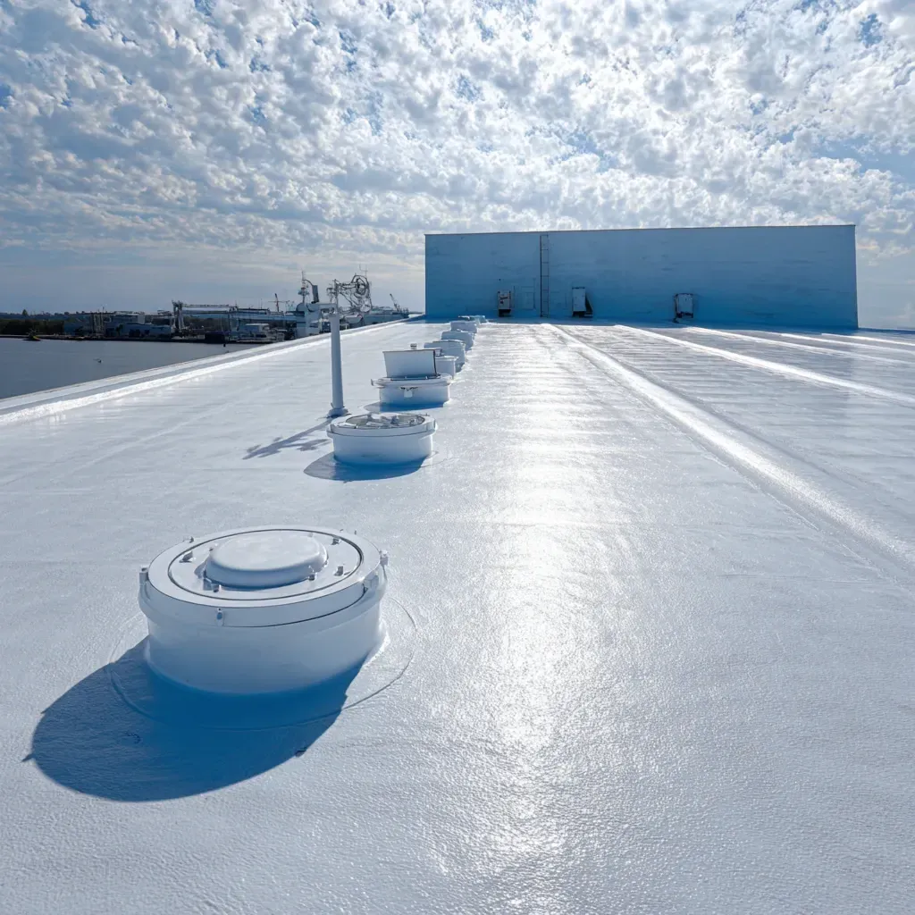 Full-service commercial roof inspection and assessment Riverview FL including structural evaluation, drainage review, and system integrity checks.