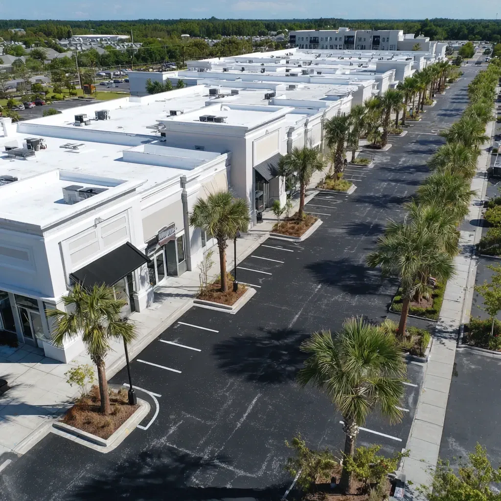 Our professional commercial roof maintenance Riverview FL includes visual inspection, fastener tightening, and water intrusion testing.