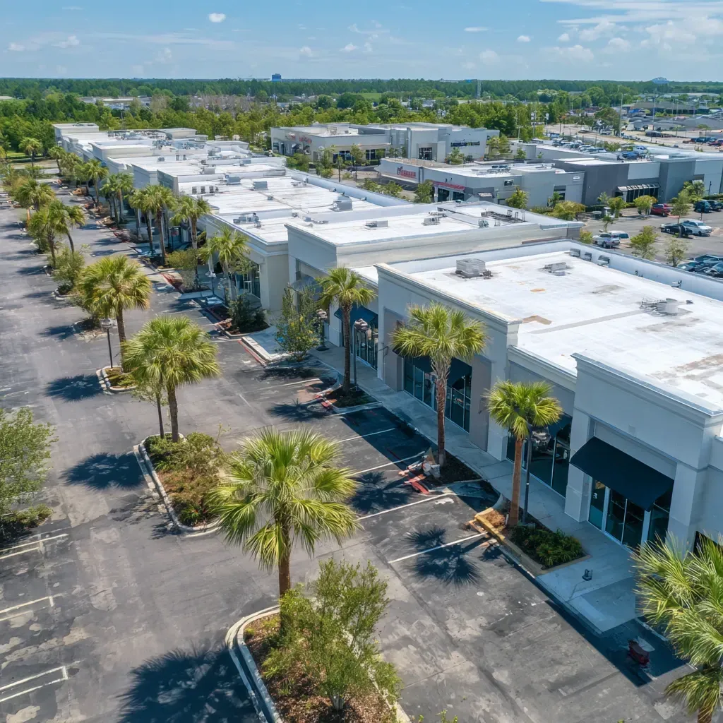 Professional flat roofing Riverview FL experts handling fasteners, termination bars, T-joint covers, and field welding.