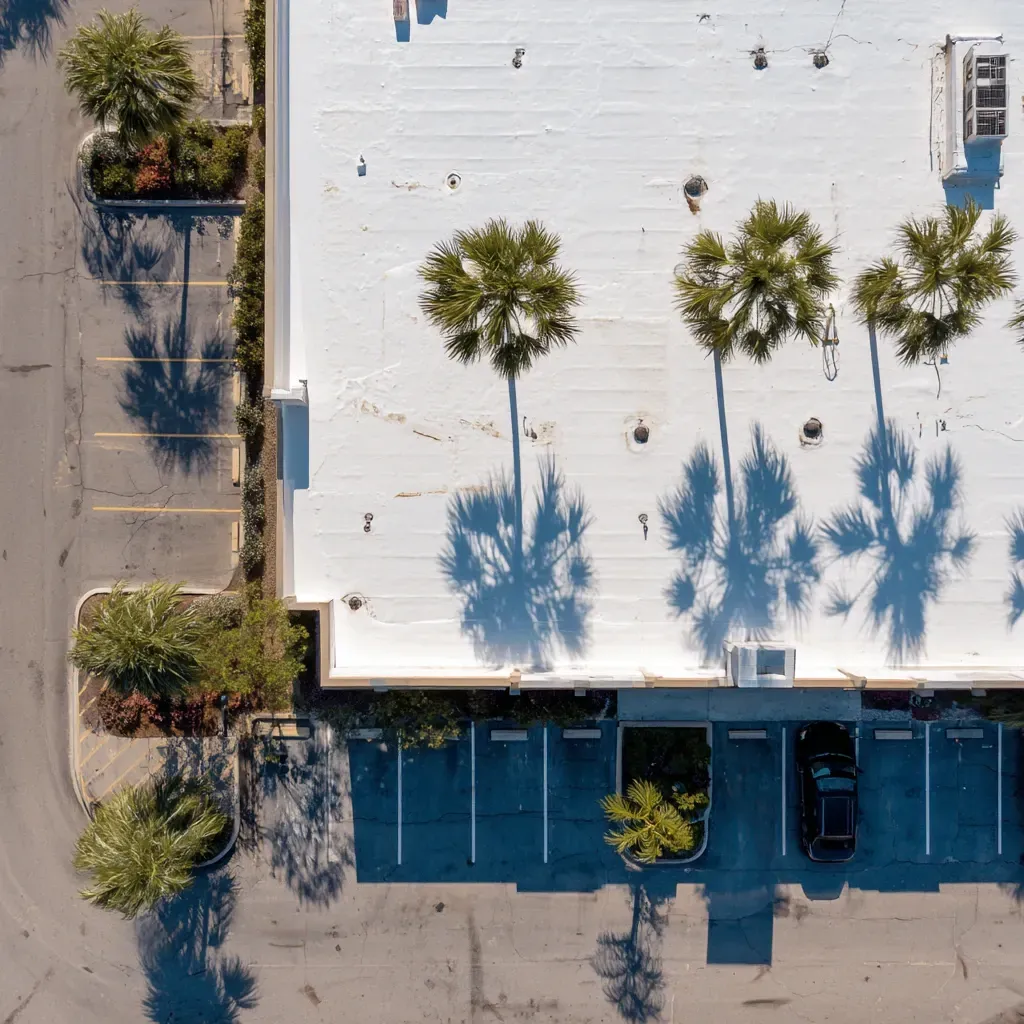 All-inclusive commercial roof maintenance Riverview FL covering scuppers, coping caps, expansion joints, and roof hatches.
